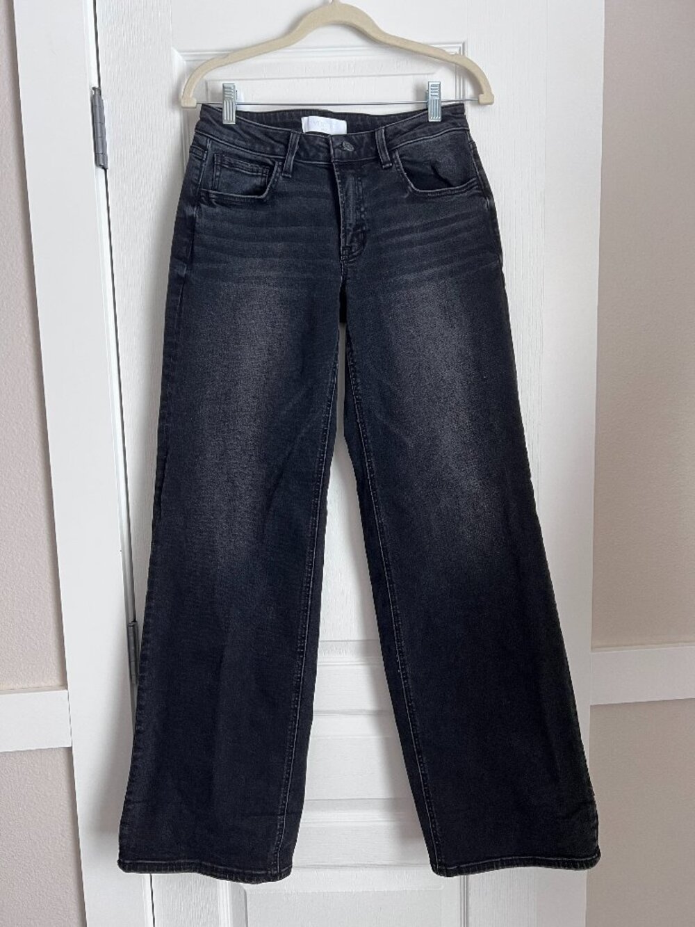 VERVET by Flying Monkey “Kris” Black Low Rise Baggy Wide Leg Jeans - Size 26